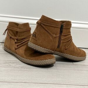 UGG Rianne Chestnut Ankle Boots